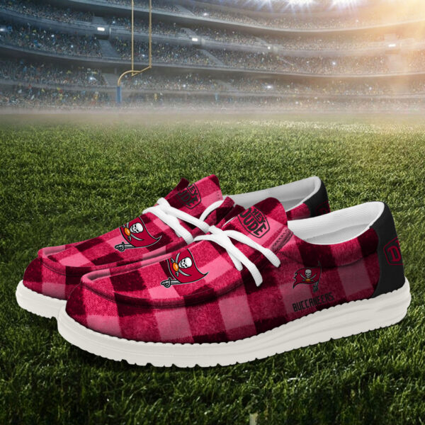 Tubopro Tampa Bay Buccaneers Personalized Hey Dude Shoes For Men And Women - Image 3