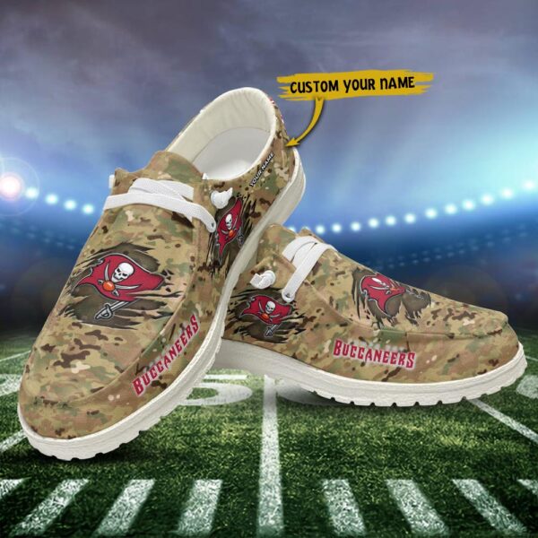 Tubopro Tampa Bay Buccaneers Personalized Hey Dude Shoes For Men And Women