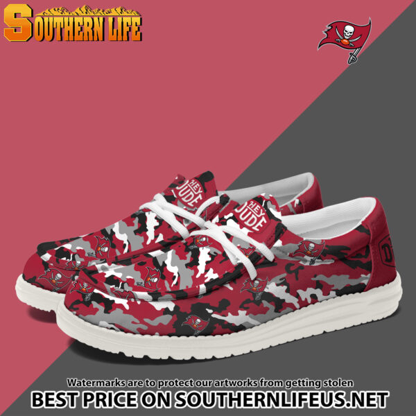 Tubopro Tampa Bay Buccaneers Personalized Hey Dude Shoes For Men And Women - Image 2