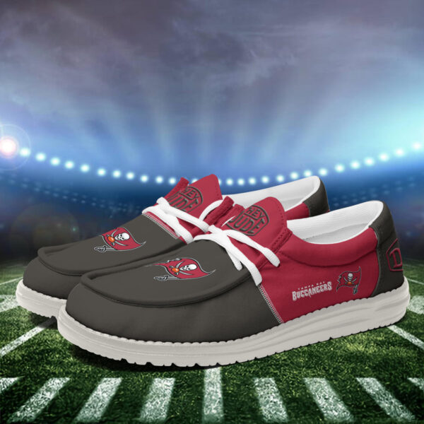 Tubopro Tampa Bay Buccaneers Personalized Hey Dude Shoes For Men And Women - Image 4
