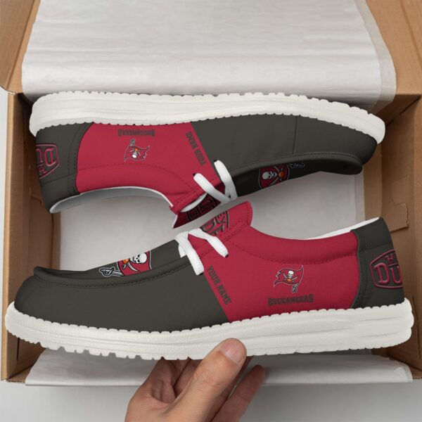Tubopro Tampa Bay Buccaneers Personalized Hey Dude Shoes For Men And Women - Image 2