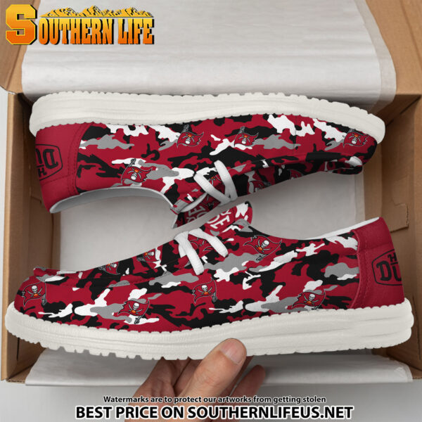Tubopro Tampa Bay Buccaneers Personalized Hey Dude Shoes For Men And Women - Image 4