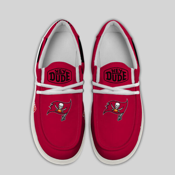 Tubopro Tampa Bay Buccaneers Personalized Hey Dude Shoes For Men And Women - Image 4