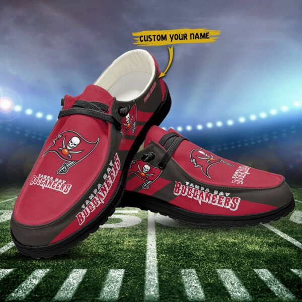 Tubopro Tampa Bay Buccaneers Personalized Hey Dude Shoes For Men And Women - Image 2