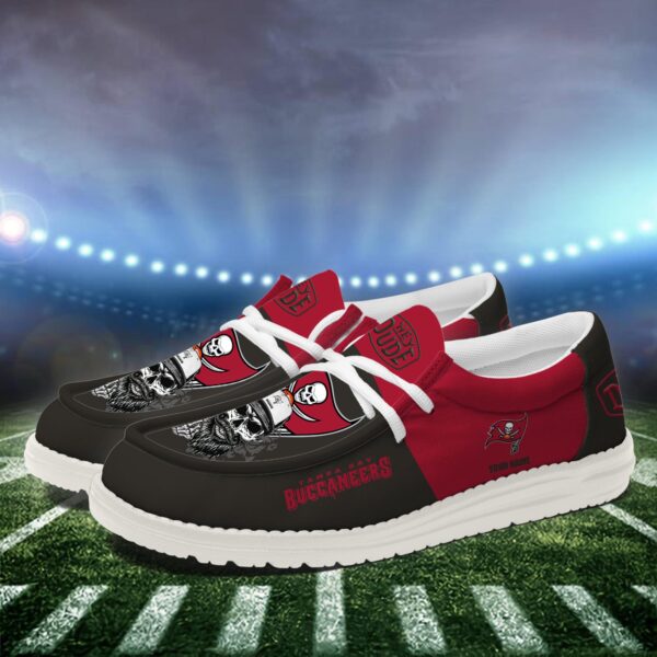 Tubopro Tampa Bay Buccaneers Personalized Hey Dude Shoes For Men And Women - Image 2