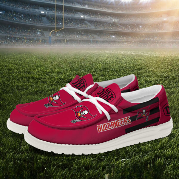 Tubopro Tampa Bay Buccaneers Personalized Hey Dude Shoes For Men And Women - Image 2