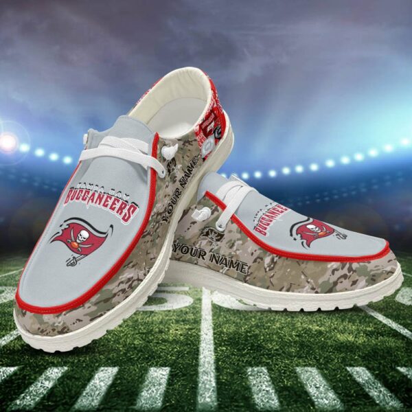 Tubopro Tampa Bay Buccaneers Personalized Hey Dude Shoes For Men And Women