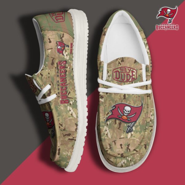 Tubopro Tampa Bay Buccaneers Personalized Hey Dude Shoes For Men And Women