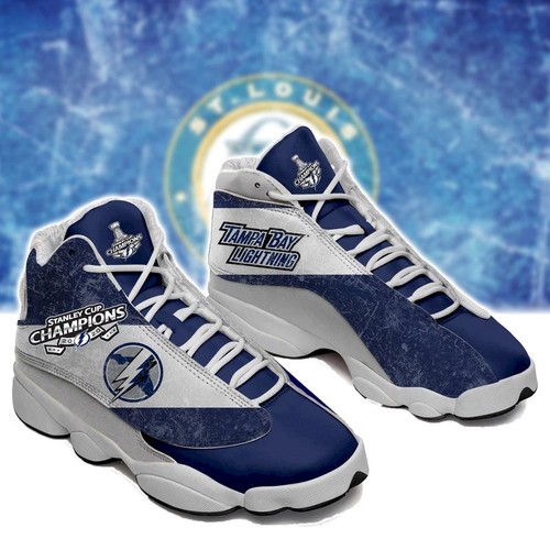 Tubopro Tampa Bay Lightning AJ13 Sneakers Shoes For Men And Women