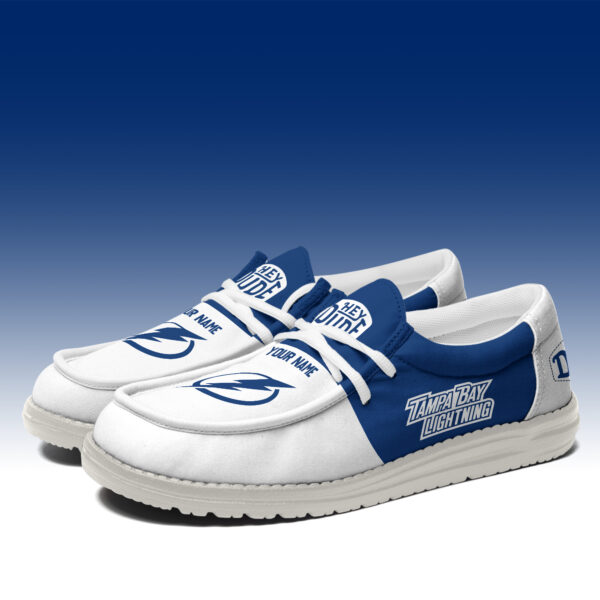 Tubopro Tampa Bay Lightning Personalized Hey Dude Shoes For Men And Women - Image 3