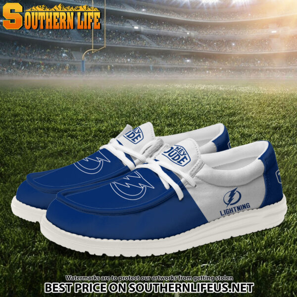 Tubopro Tampa Bay Lightning Personalized Hey Dude Shoes For Men And Women - Image 2