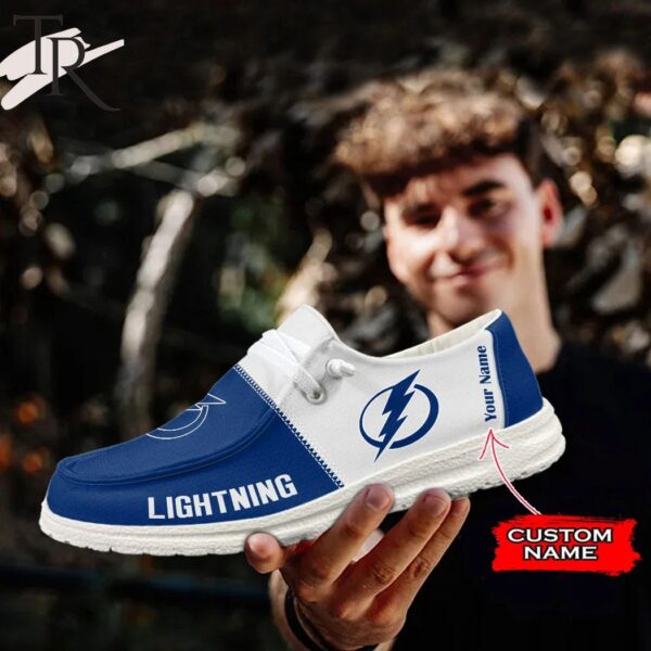 Tubopro Tampa Bay Lightning Personalized Hey Dude Shoes For Men And Women - Image 3