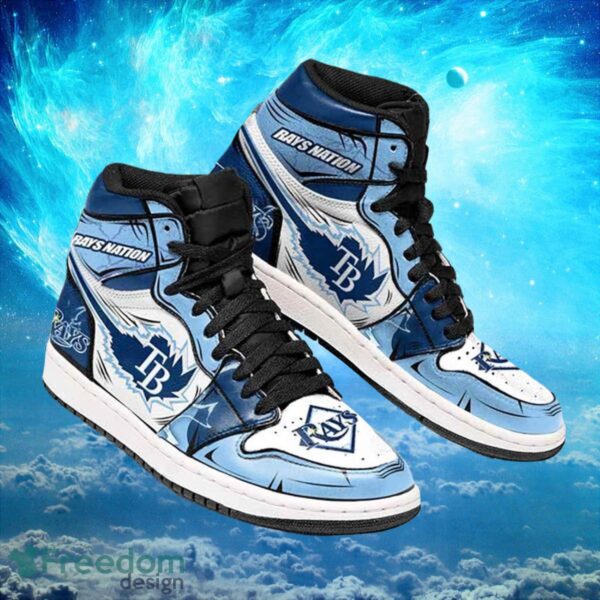 Tubopro Tampa Bay Rays AJ1 High Sneakers Shoes For Men And Women