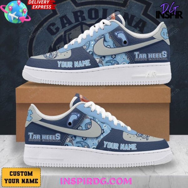 Tubopro Tar Heels North Carolina Air Low-Top Sneakers Shoes For Men And Women