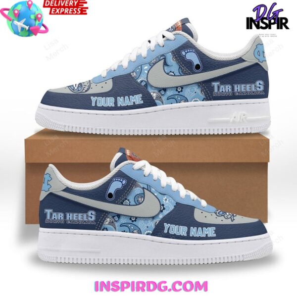 Tubopro Tar Heels North Carolina Air Low-Top Sneakers Shoes For Men And Women - Image 2