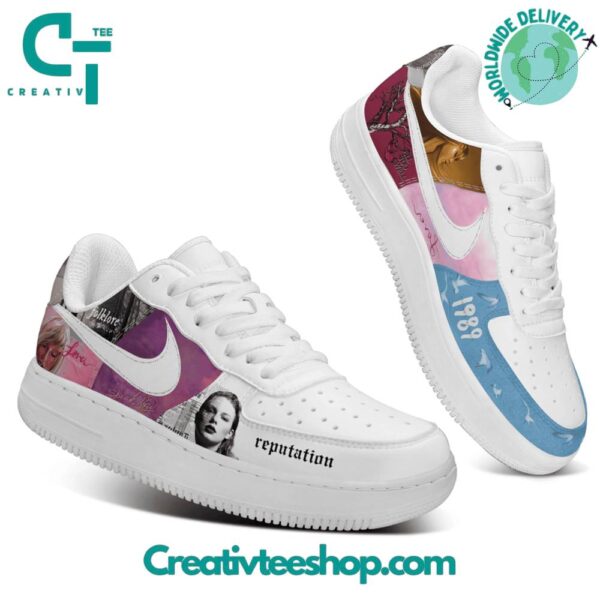 Tubopro Taylor Swift 1989 Air Low-Top Sneakers Shoes For Men And Women - Image 2