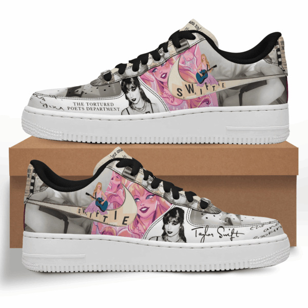Tubopro Taylor Swift Air Low-Top Sneakers Shoes For Men And Women - Image 2