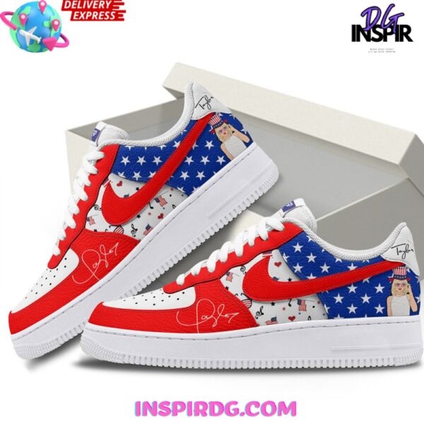 Tubopro Taylor Swift Air Low-Top Sneakers Shoes For Men And Women - Image 2