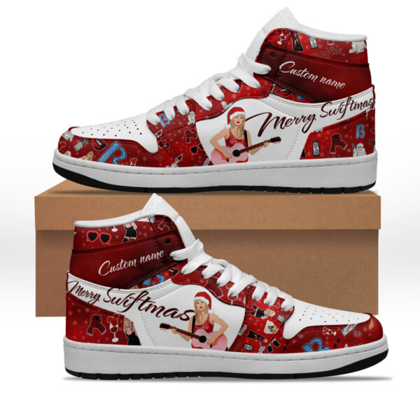 Tubopro Taylor Swift AJ1 High Sneakers Shoes For Men And Women