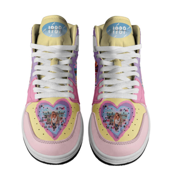 Tubopro Taylor Swift AJ1 High Sneakers Shoes For Men And Women - Image 2