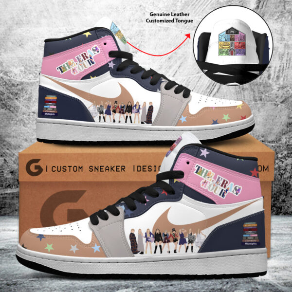 Tubopro Taylor Swift AJ1 High Sneakers Shoes For Men And Women