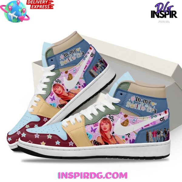 Tubopro Taylor Swift AJ1 High Sneakers Shoes For Men And Women - Image 2
