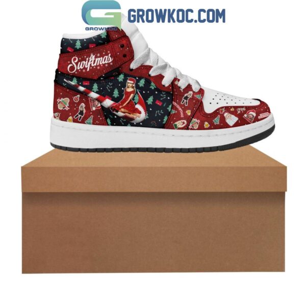 Tubopro Taylor Swift AJ1 High Sneakers Shoes For Men And Women - Image 2