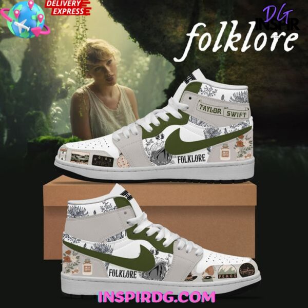 Tubopro Taylor Swift AJ1 High Sneakers Shoes For Men And Women