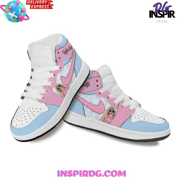 Tubopro Taylor Swift AJ1 High Sneakers Shoes For Men And Women - Image 3