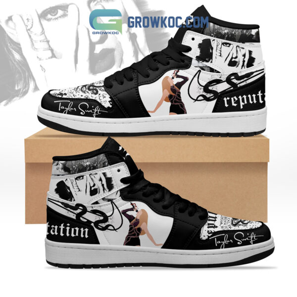 Tubopro Taylor Swift AJ1 High Sneakers Shoes For Men And Women