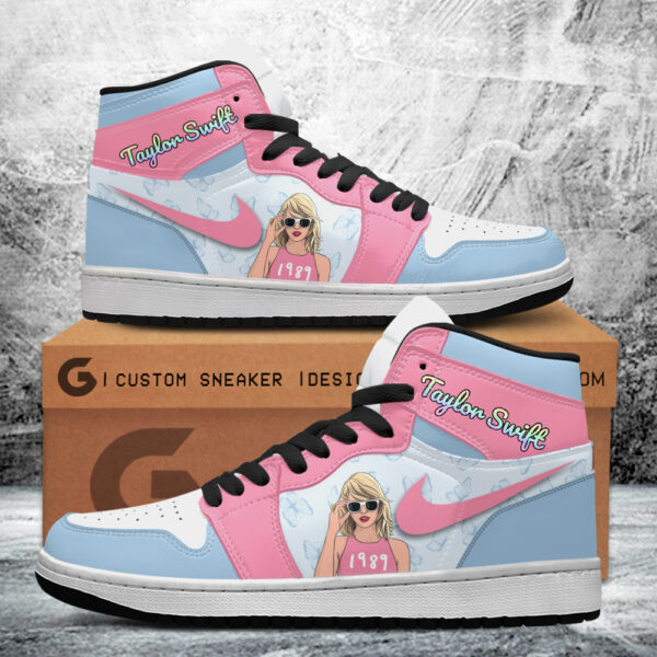 Tubopro Taylor Swift AJ1 High Sneakers Shoes For Men And Women
