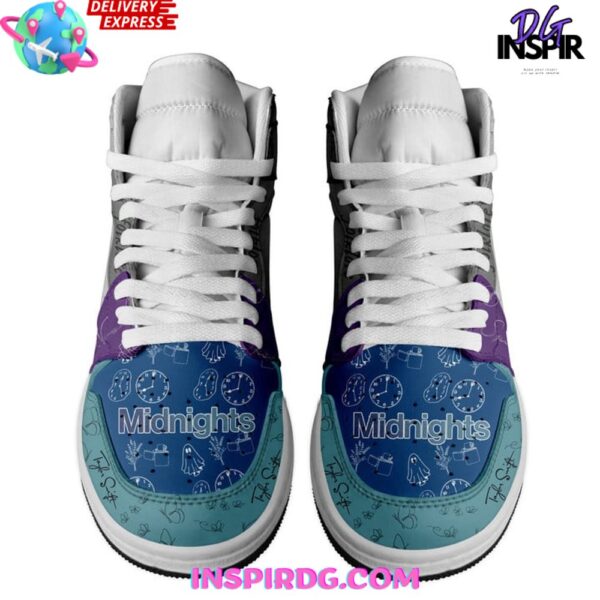 Tubopro Taylor Swift AJ1 High Sneakers Shoes For Men And Women - Image 4