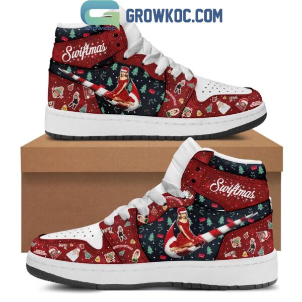 Tubopro Taylor Swift AJ1 High Sneakers Shoes For Men And Women - Image 4