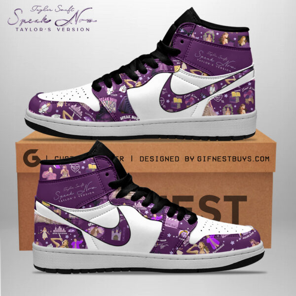 Tubopro Taylor Swift AJ1 High Sneakers Shoes For Men And Women