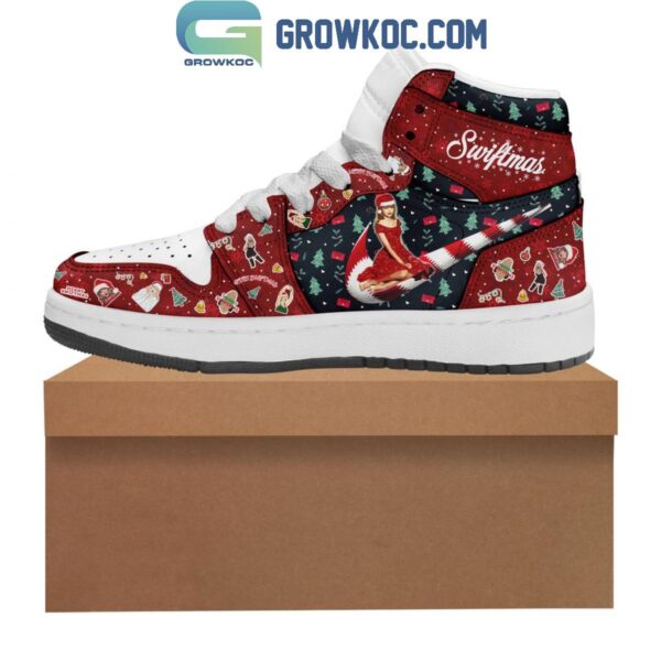 Tubopro Taylor Swift AJ1 High Sneakers Shoes For Men And Women - Image 3