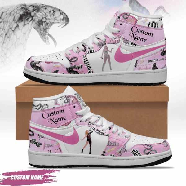 Tubopro Taylor Swift AJ1 High Sneakers Shoes For Men And Women
