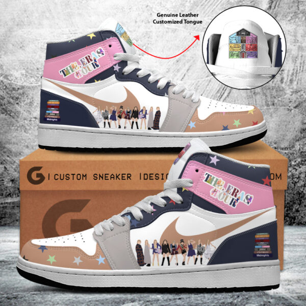 Tubopro Taylor Swift AJ1 High Sneakers Shoes For Men And Women