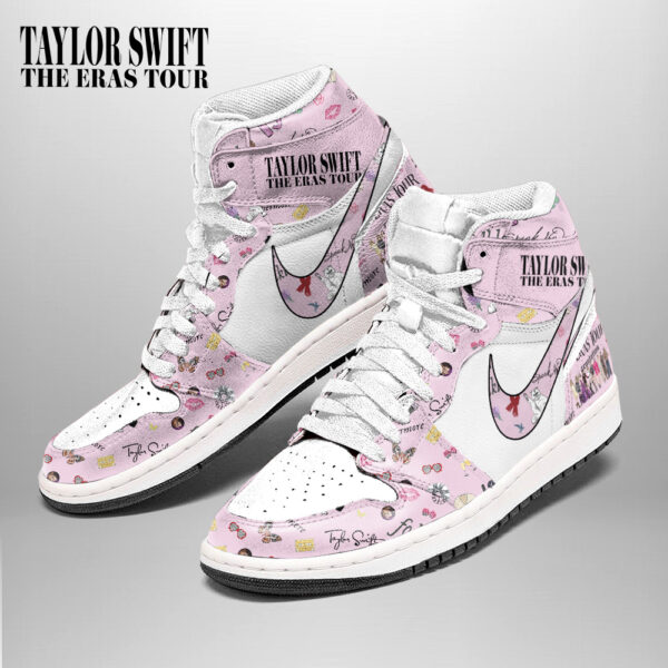 Tubopro Taylor Swift AJ1 High Sneakers Shoes For Men And Women - Image 2