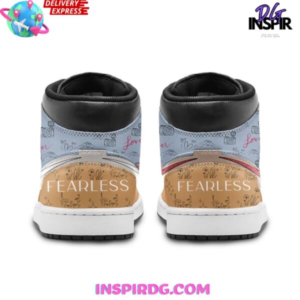 Tubopro Taylor Swift AJ1 High Sneakers Shoes For Men And Women - Image 3