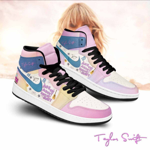 Tubopro Taylor Swift AJ1 High Sneakers Shoes For Men And Women