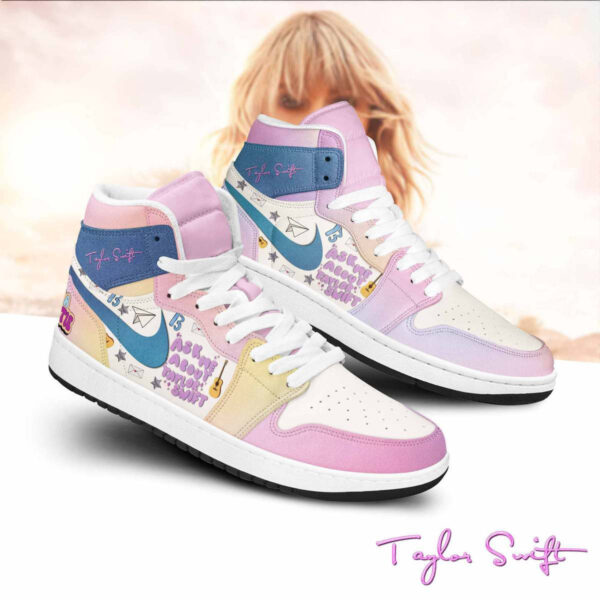 Tubopro Taylor Swift AJ1 High Sneakers Shoes For Men And Women