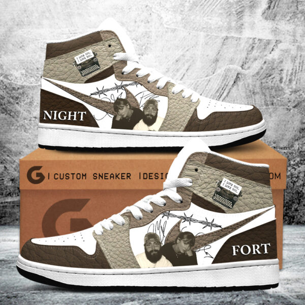 Tubopro Taylor Swift AJ1 High Sneakers Shoes For Men And Women