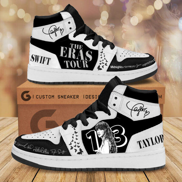 Tubopro Taylor Swift AJ1 High Sneakers Shoes For Men And Women
