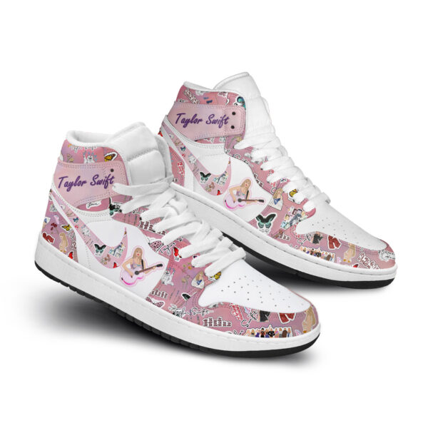 Tubopro Taylor Swift AJ1 High Sneakers Shoes For Men And Women - Image 3