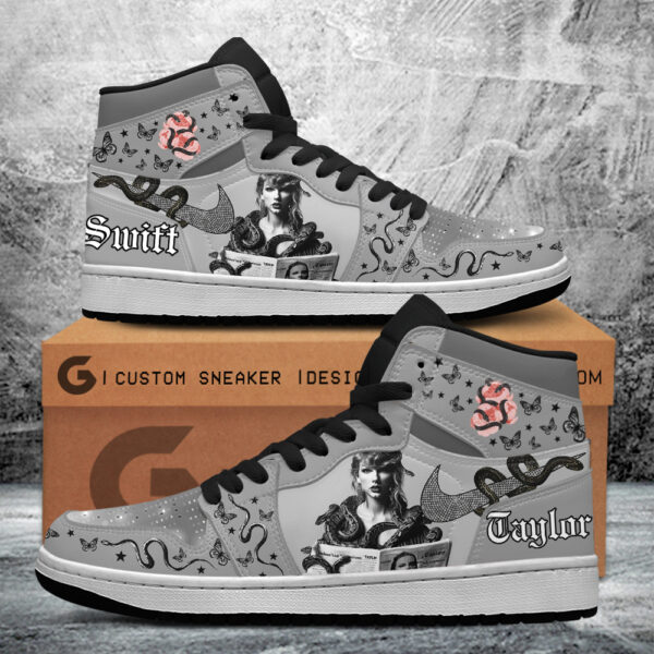 Tubopro Taylor Swift AJ1 High Sneakers Shoes For Men And Women