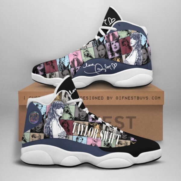 Tubopro Taylor Swift AJ13 Sneakers Shoes For Men And Women - Image 2