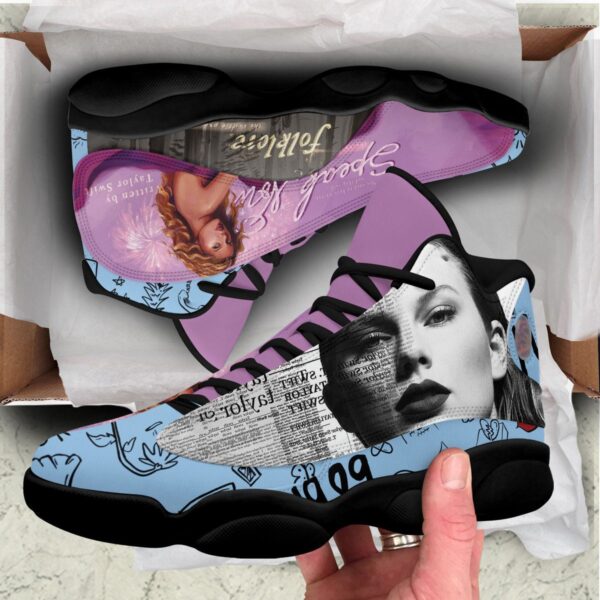 Tubopro Taylor Swift AJ13 Sneakers Shoes For Men And Women - Image 2