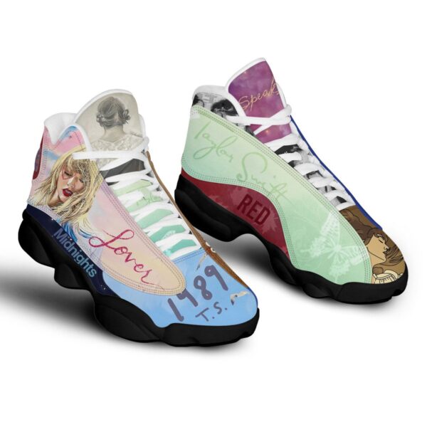 Tubopro Taylor Swift AJ13 Sneakers Shoes For Men And Women - Image 3