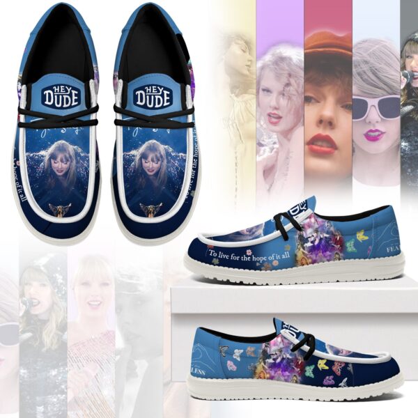 Tubopro Taylor Swift Personalized Hey Dude Shoes For Men And Women