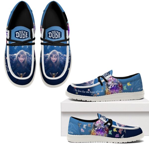 Tubopro Taylor Swift Personalized Hey Dude Shoes For Men And Women - Image 2